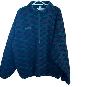 Columbia Sportswear Fleece Pullover - Men’s XL - Made in USA Vintage 90s